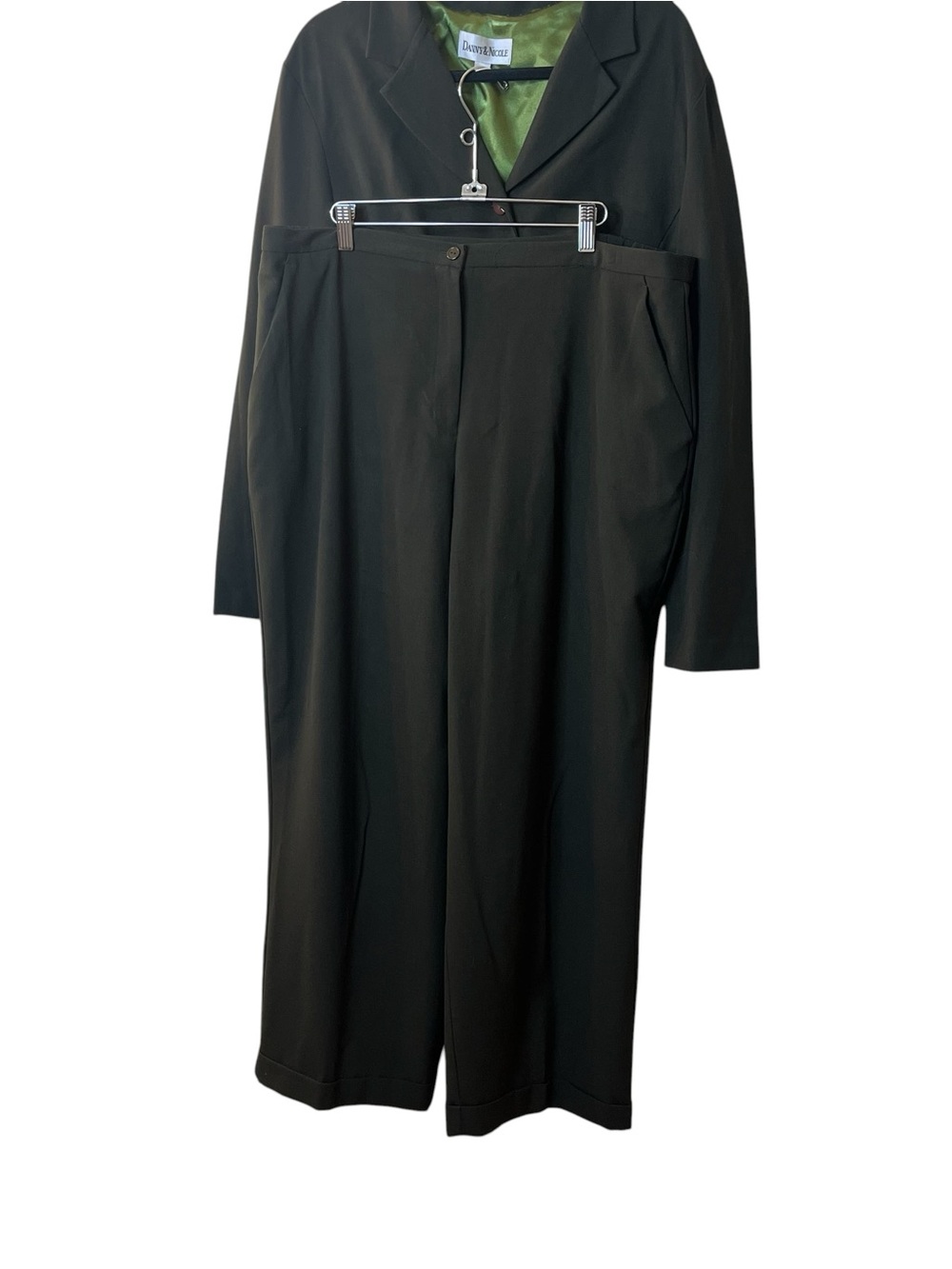 Vintage Danny & Nicole Blazer and Dress Pants Set- Tailored Straight Fit Sz 18